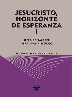 cover image of Jesucristo, horizonte de esperanza (I)
